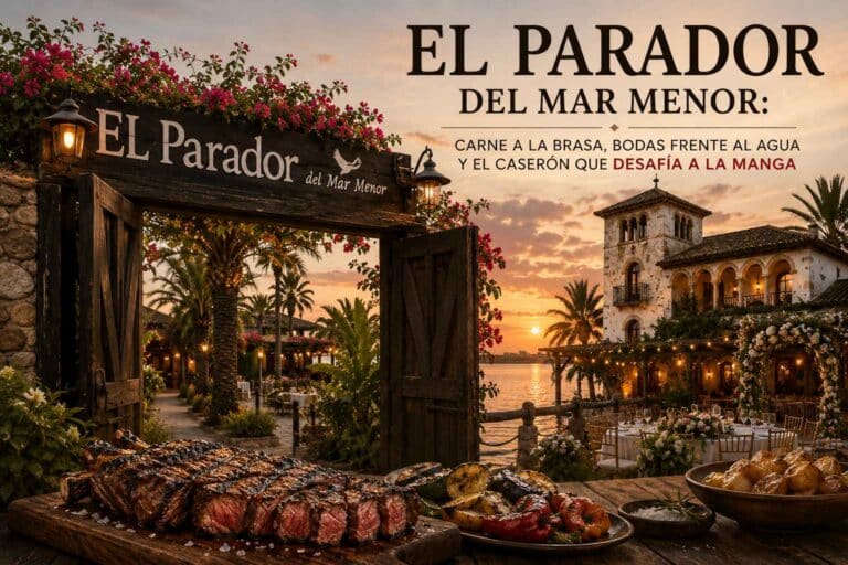 El Parador del Mar Menor: carne a la brasa, bodas frente al agua y el caserón que desafía a La Manga