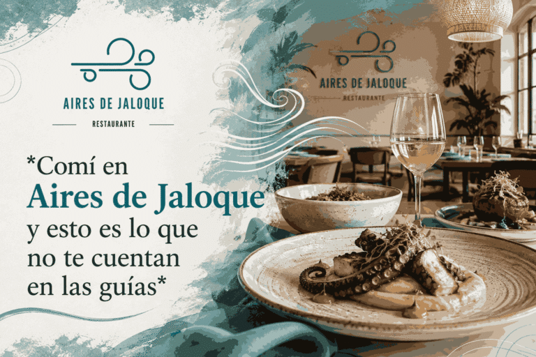 Comí en Aires de Jaloque y esto es lo que no te cuentan en las guías